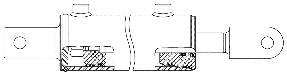 Схема запчастей Case IH 810 - (07-004) - CYLINDER, OUTER BOOM FOLD, 70’ Hydraulic Components