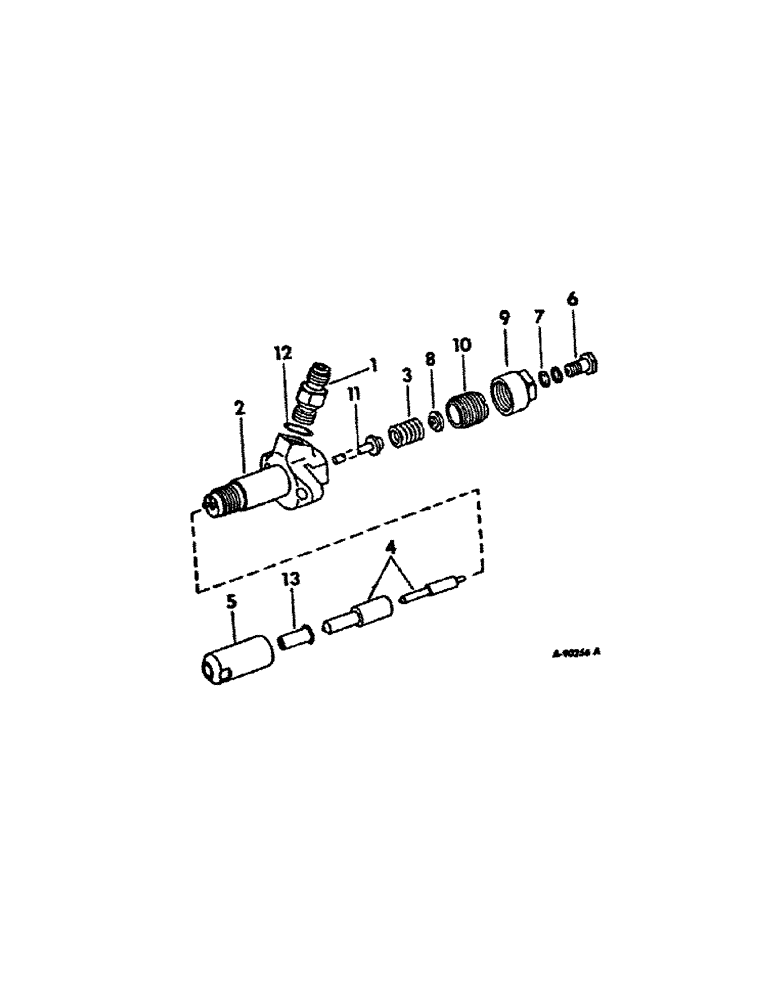 Схема запчастей Case IH D-239 - (D-32) - INJECTION NOZZLE, ALL MACHINES EXCEPT 5000 THRU 5500 WINDROWERS 