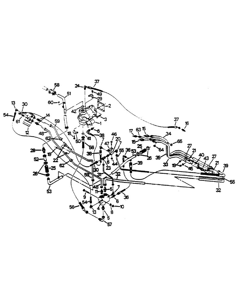 Схема запчастей Case IH 9170 - (08-02) - HYDRAULIC SYSTEM, CONTROL VALVE AND PISTON PUMP (07) - HYDRAULICS