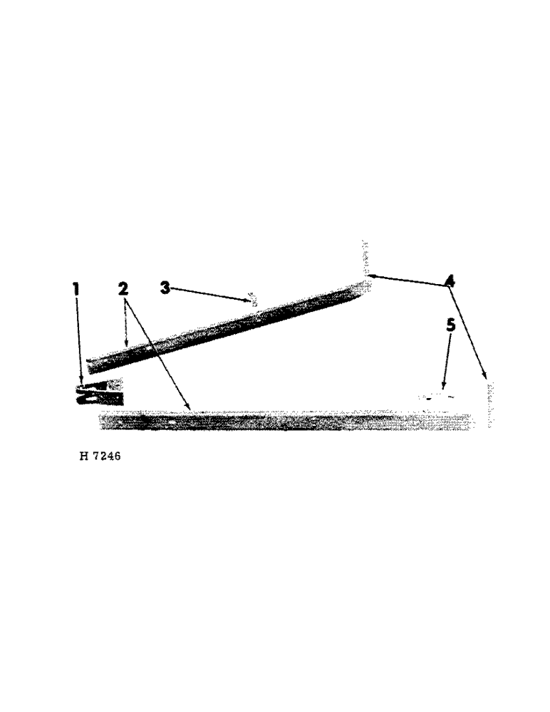 Схема запчастей Case IH 103 - (F-04) - TRACTOR HITCH 