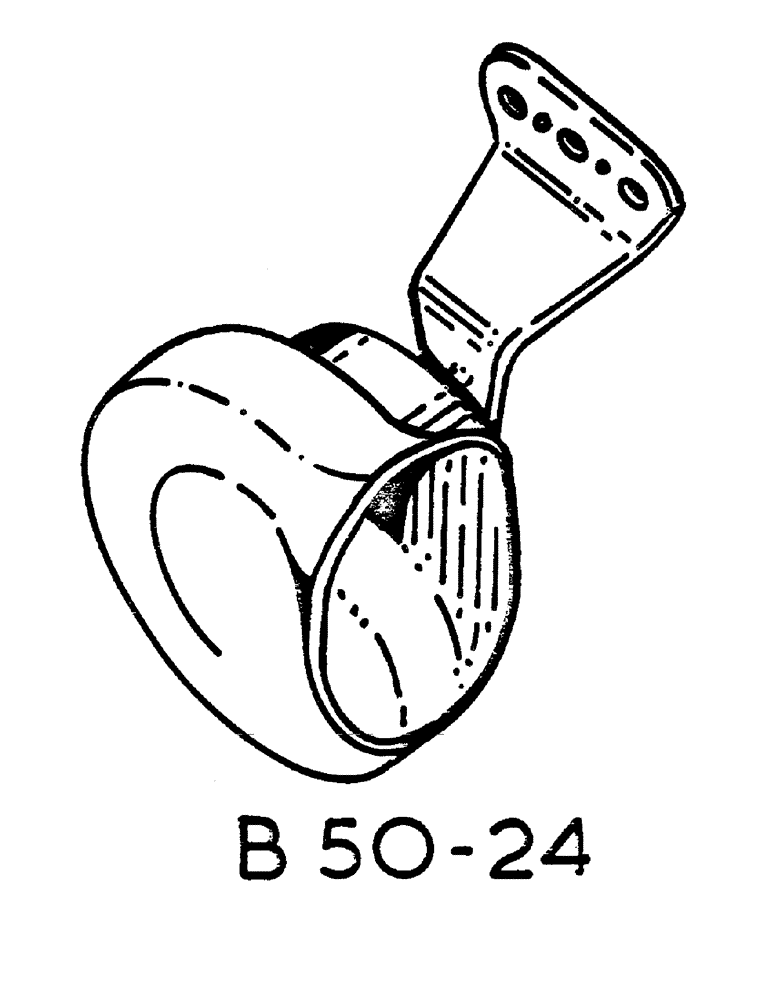 Схема запчастей Case IH HYDRO 84 - (08-044) - HORN (06) - ELECTRICAL