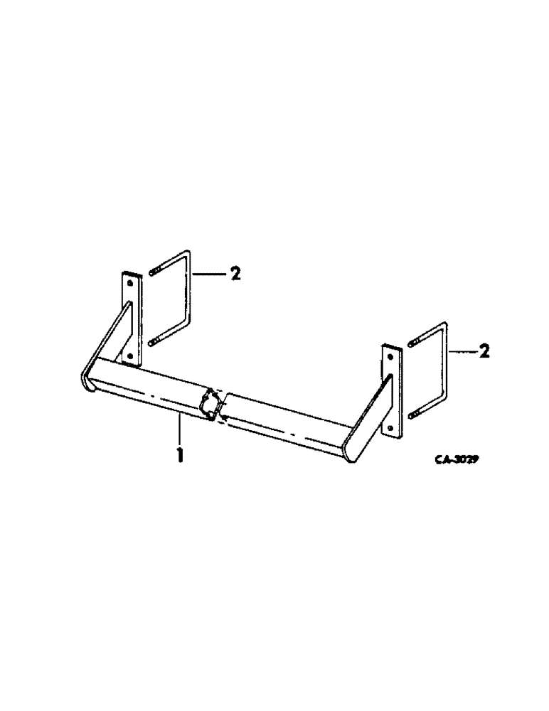 Схема запчастей Case IH 295 - (Z-11[A]) - TOOL BAR, FOR MOUNTING TO 326 CARRIER 