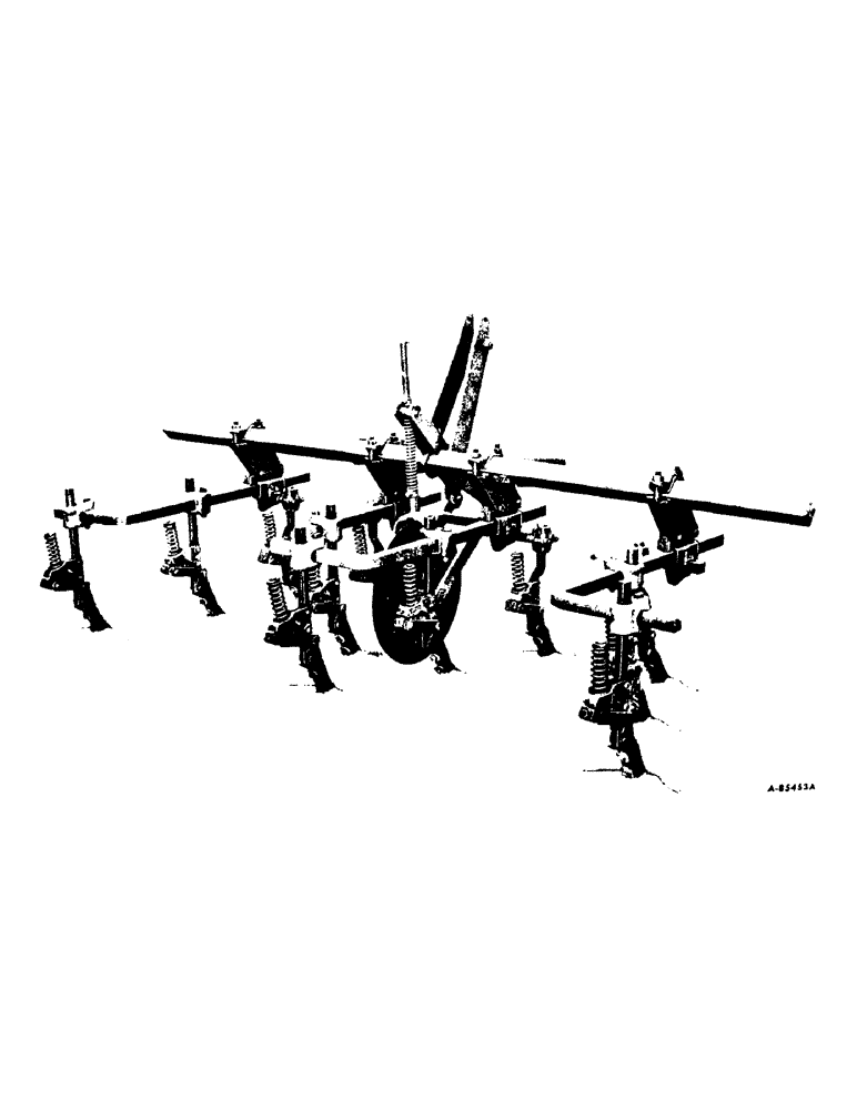 Схема запчастей Case IH 200 - (M-1) - 200 REAR MOUNTED CULTIVATOR 