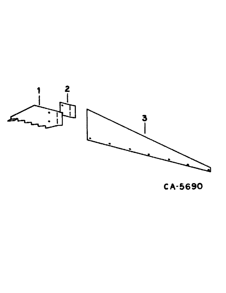 Схема запчастей Case IH 1480 - (23-09) - AUGER BED, SHOE AND SHOE SIEVE, GRAIN PAN SIDE HILL DIVIDERS Grain Pan, Shoe & Shoe Sieve