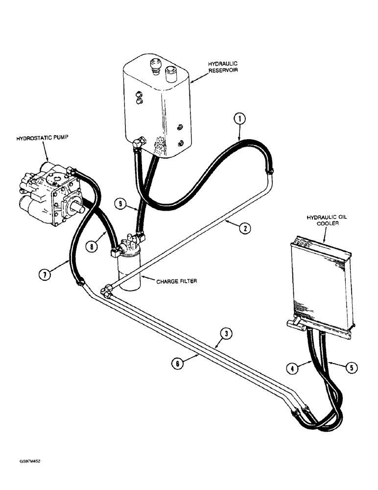 Схема запчастей Case IH 1660 - (1-22) - PICTORIAL INDEX, OIL COOLER SYSTEM, CORN AND GRAIN (00) - PICTORIAL INDEX