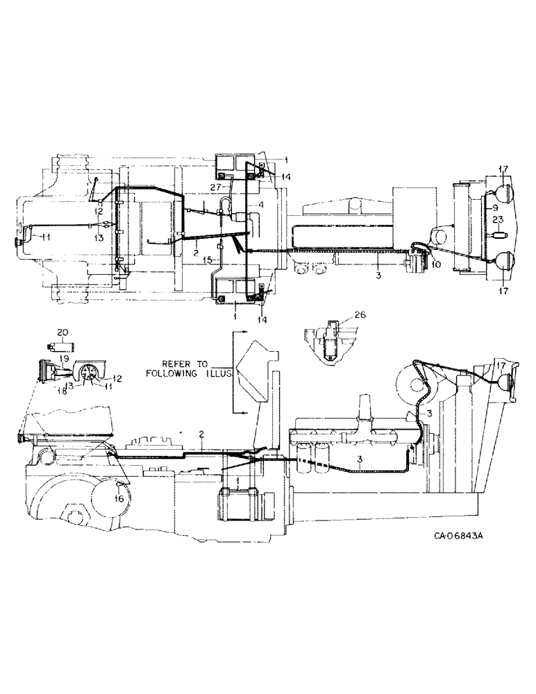 Схема запчастей Case IH 1586 - (08-10) - ELECTRICAL, ELECTRICAL WIRING AND LIGHTING (06) - ELECTRICAL