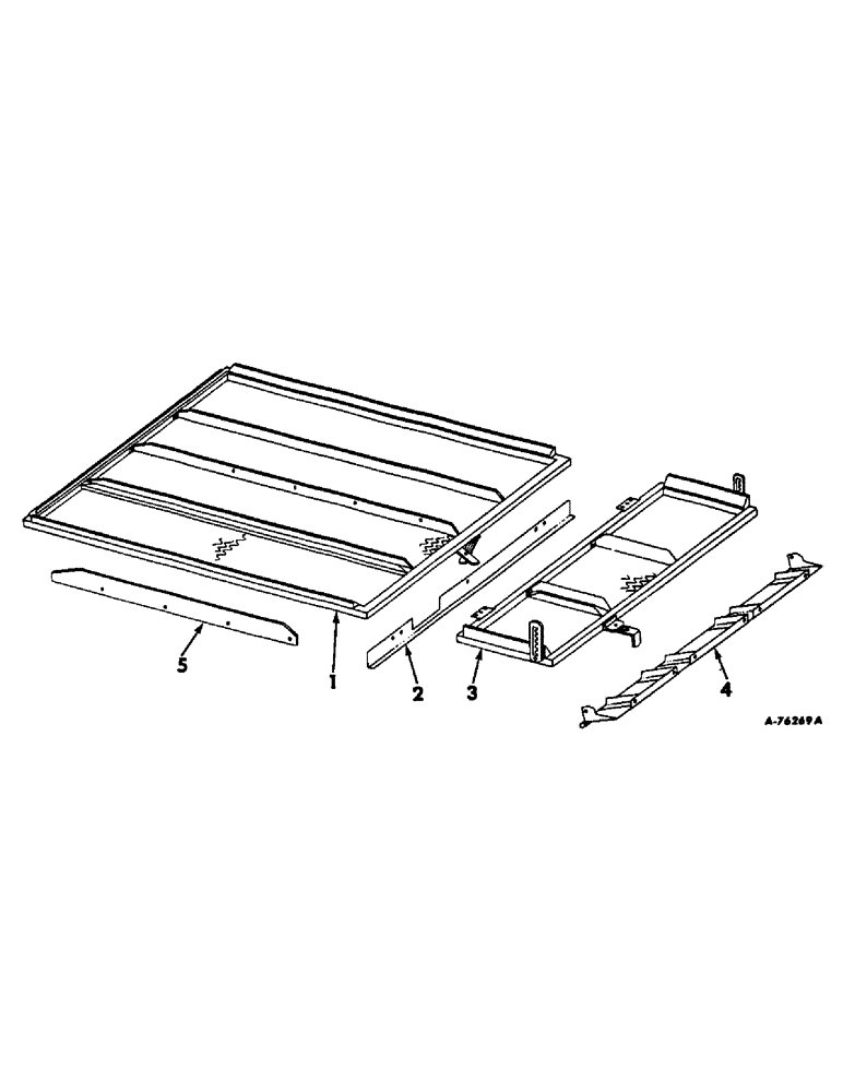 Схема запчастей Case IH 315 - (R-26) - SEPARATOR, CHAFFER SIEVE AND EXTENSION Separation