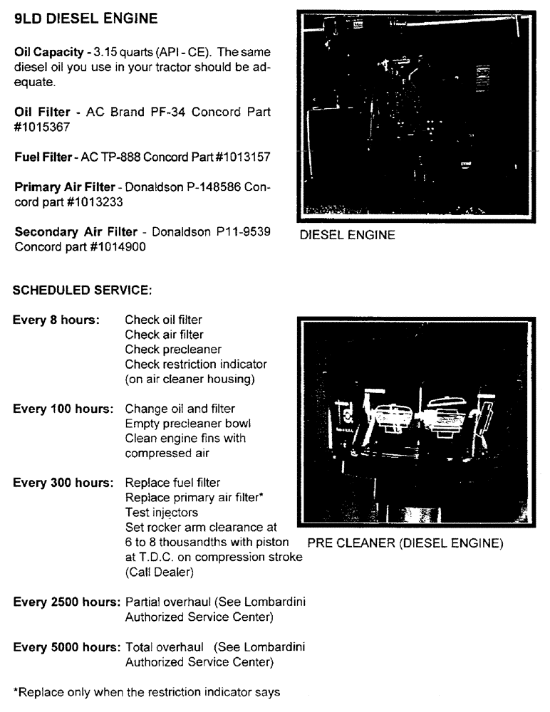 Схема запчастей Case IH 3400 - (B22) - 9LD DIESEL ENGINE 