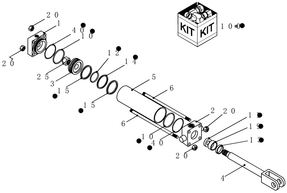 Схема запчастей Case IH 1200 - (A.10.A[87]) - HYDRAULIC CYLINDER - 86991982, DRIVE/CARRYING WHEEL - MASTER, 6 AND 8 ROW RIGID TRAILING A - Distribution Systems