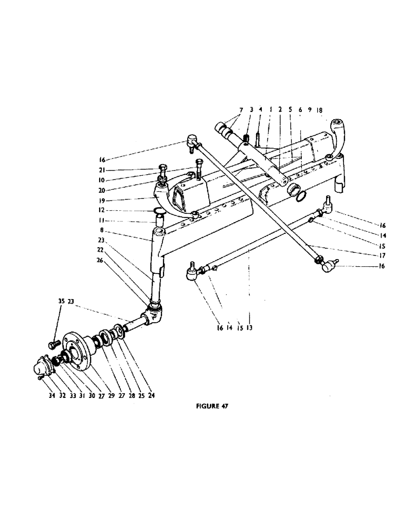 Схема запчастей Case IH 880E - (70) - FRONT AXLE Steering & Front Axle