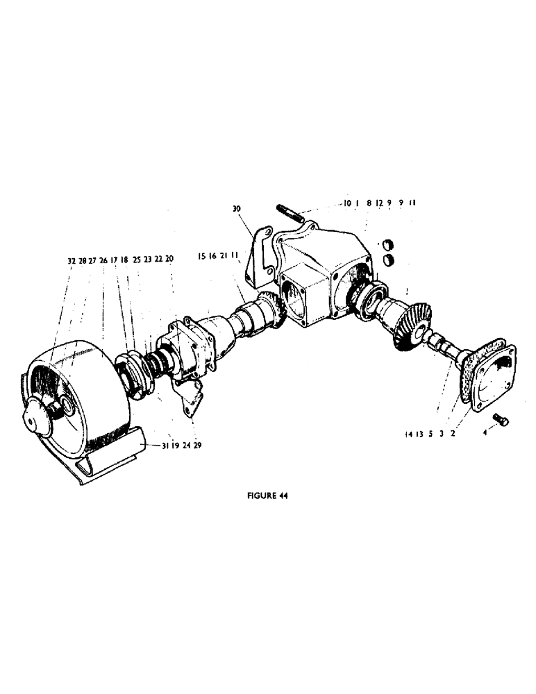 Схема запчастей Case IH 880E - (66) - BELT PULLEY (U413), (U440), (OPTIONAL EQUIPMENT) Auxiliary Drive Units