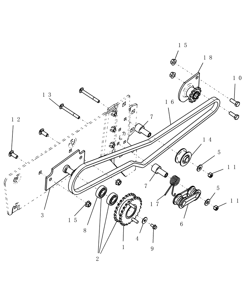 Схема запчастей Case IH 1200PT - (L.10.F[02]) - ADVANCED SEED METER DRIVE (ASN CBJ026003) L - Field Processing