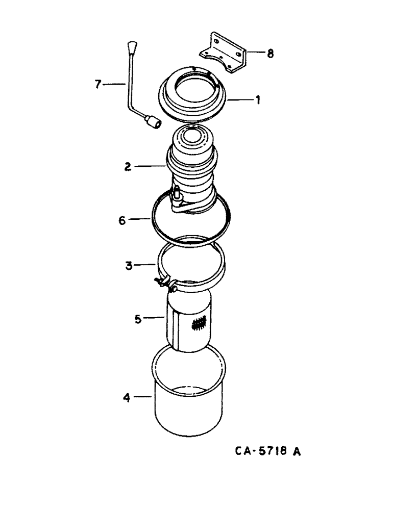 Схема запчастей Case IH 1440 - (12-13) - POWER, FUEL PUMP, TOKHEIM, S/N 1505 THRU 50103 Power