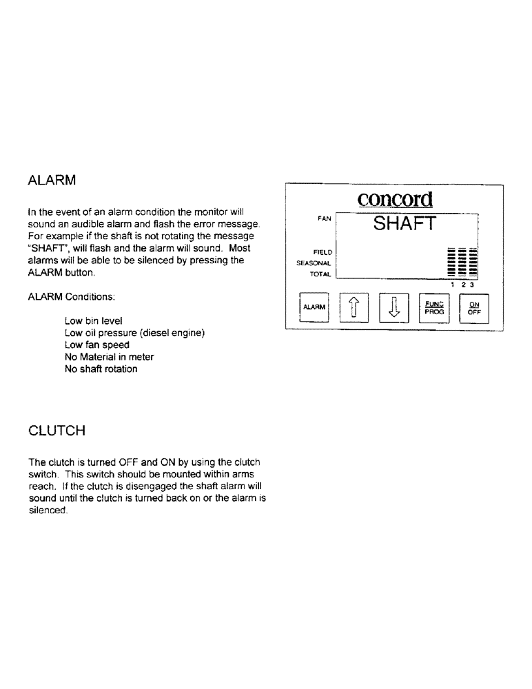 Схема запчастей Case IH 3503 - (C09) - ALARM/CLUTCH 