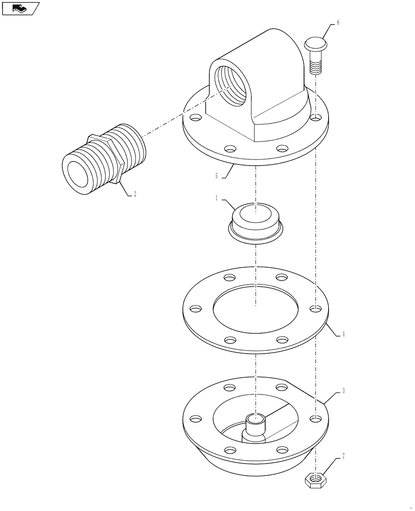 Схема запчастей Case IH 4420 - (11-028[02]) - FOAM MARKER CHAMBER ASSEMBLY Options