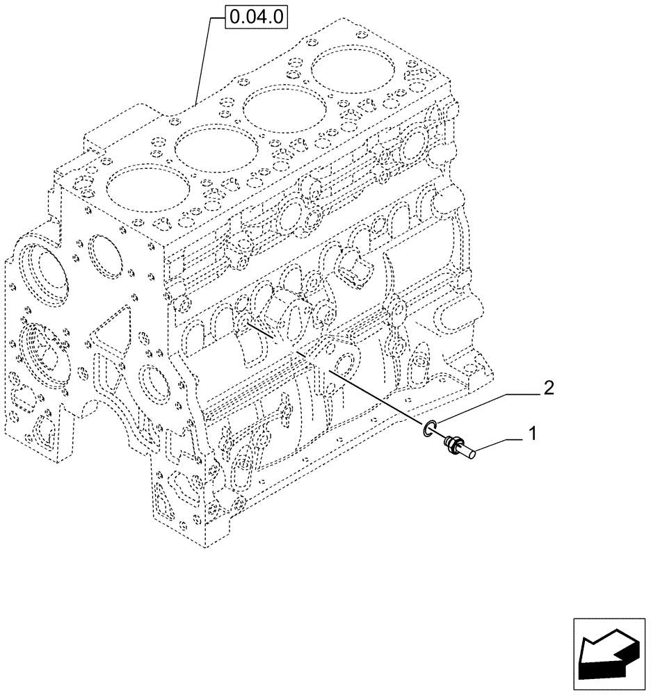 Схема запчастей Case IH P70 - (0.27.2[01]) - MOTOR SENSORS (02) - ENGINE