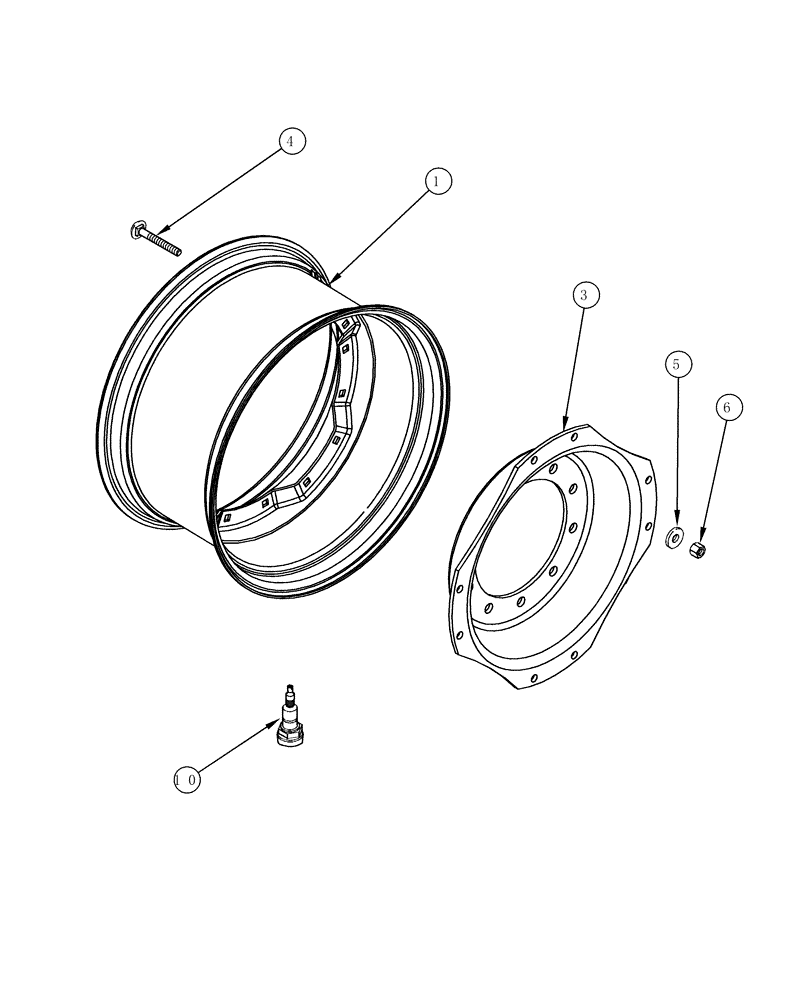 Схема запчастей Case IH MX200 - (05-22) - FRONT WHEELS M.F.D., MX180, MX200, MX220 (05) - STEERING