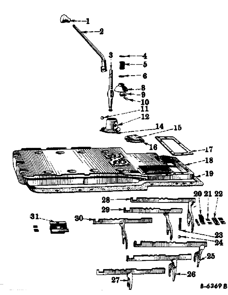 Схема запчастей Case IH FARMALL H - (119) - CHASSIS, REVERSE OPERATION ATTACHMENT (12) - CHASSIS