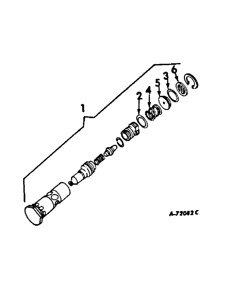 Схема запчастей Case IH 2856 - (F-13) - HYDRAULICS SYSTEM, PILOT RELIEF VALVE (07) - HYDRAULIC SYSTEM