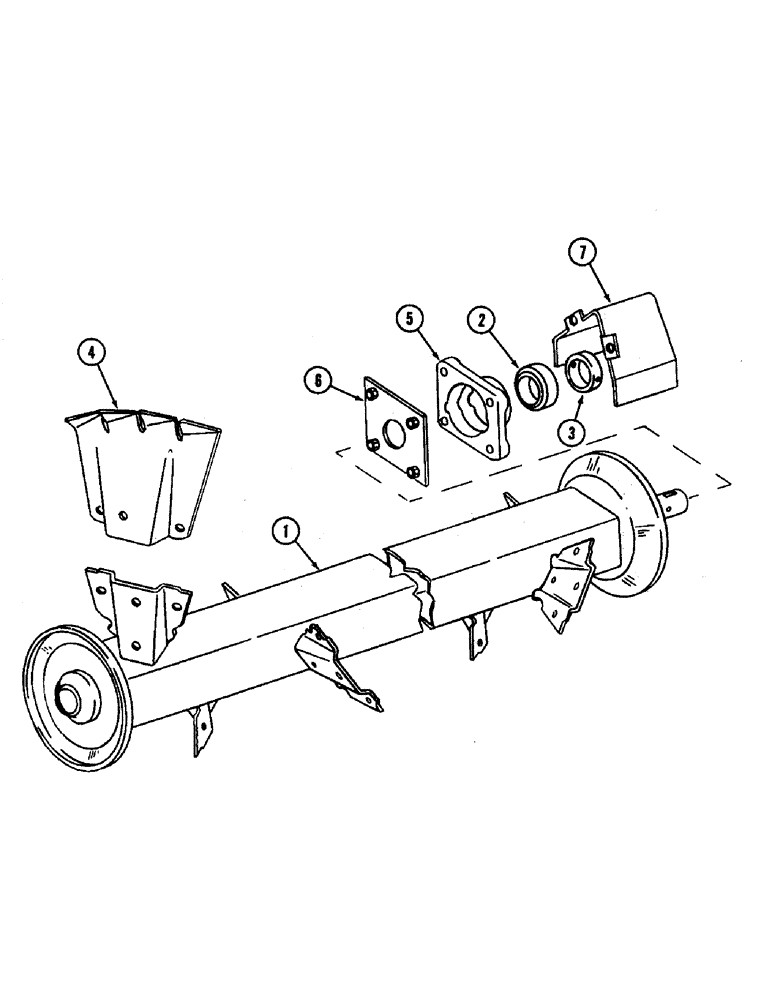 Схема запчастей Case IH 595 - (9-52) - WIDESPREAD (09) - CHASSIS/ATTACHMENTS