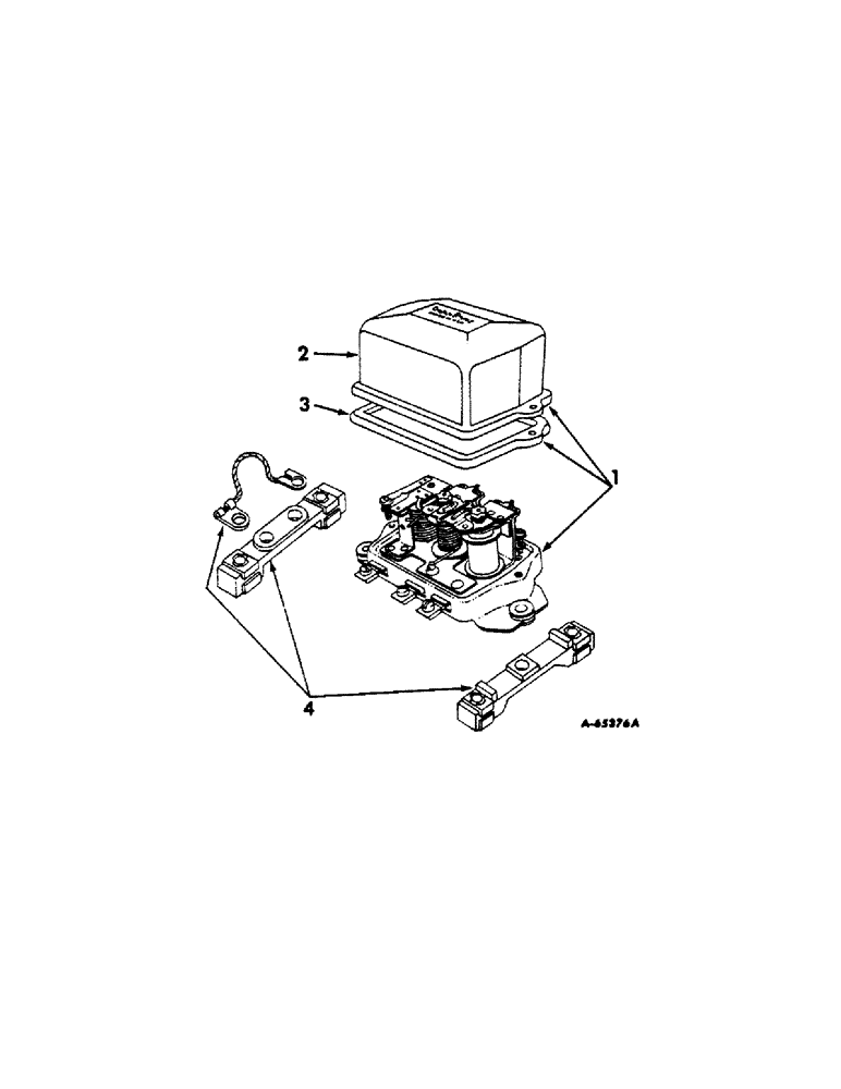 Схема запчастей Case IH 2606 - (086) - ELECTRICAL SYSTEM, VOLTAGE REGULATOR, DELCO-REMY (06) - ELECTRICAL SYSTEMS