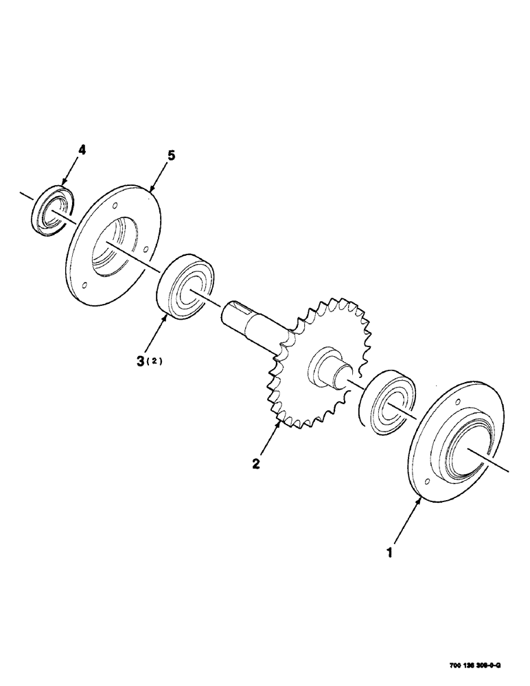 Схема запчастей Case IH SC414 - (2-18) - JACKSHAFT ASSEMBLY (LOWER) (09) - CHASSIS