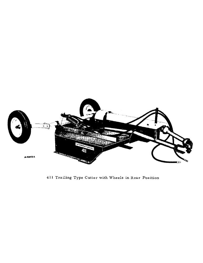 Схема запчастей Case IH 411 - (S-02) - 411 ROTARY CUTTER 