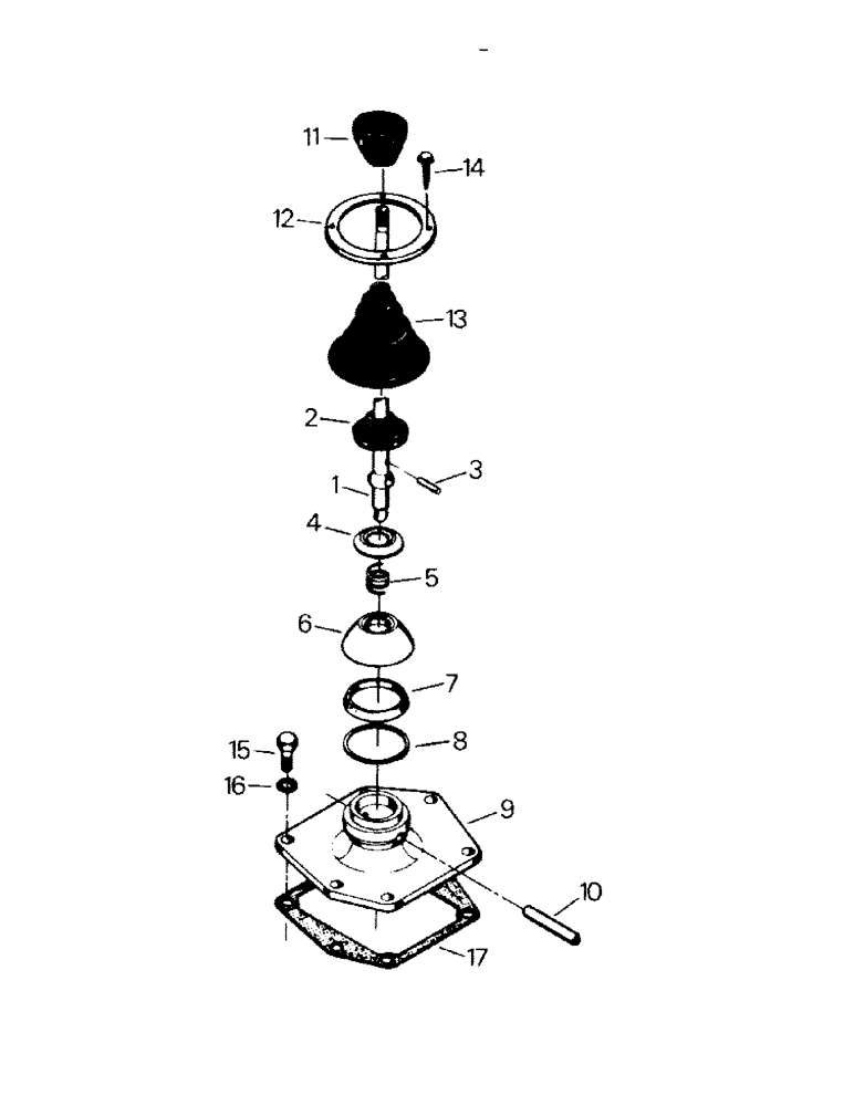 Схема запчастей Case IH CM360 - (01-24) - TRANSMISSION SHIFT TOWER (10) - CAB