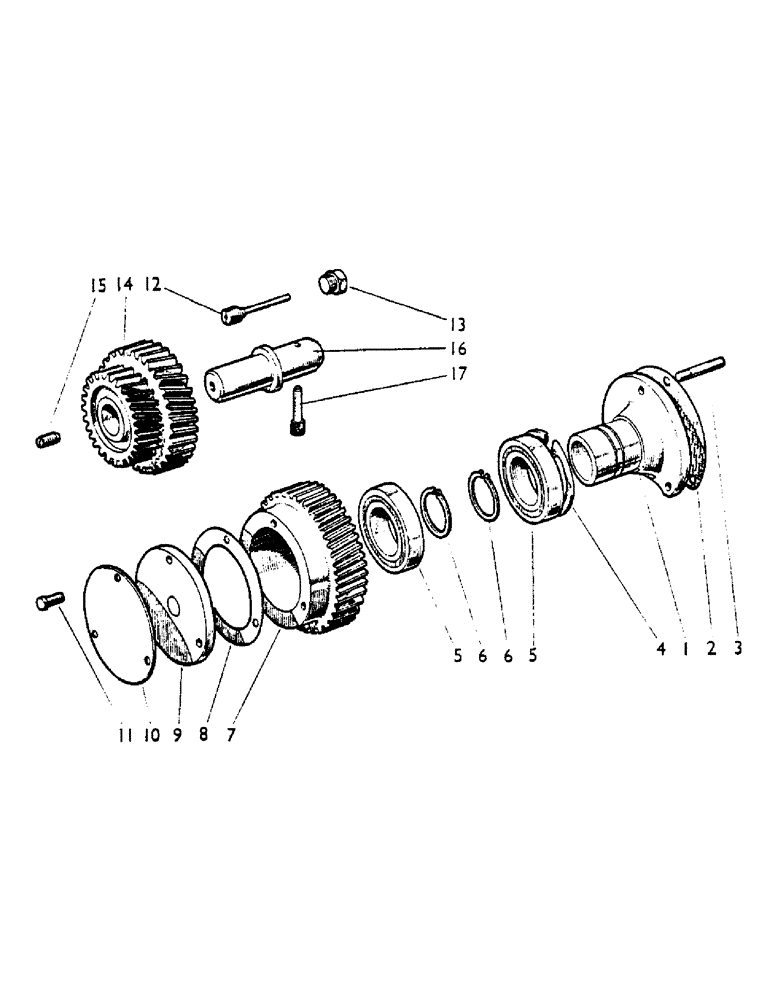 Схема запчастей Case IH 880 - (11) - INJECTION PUMP DRIVE, ALL MODELS (01) - ENGINE