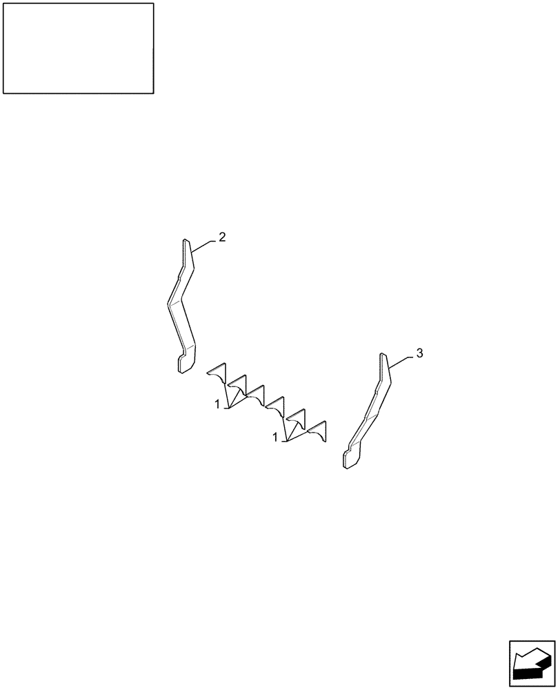 Схема запчастей Case IH LB333R - (18.84398779[01]) - SERVICE KIT : BALE CHAMBER REINFORCEMENT KIT (18) - ACCESSORIES