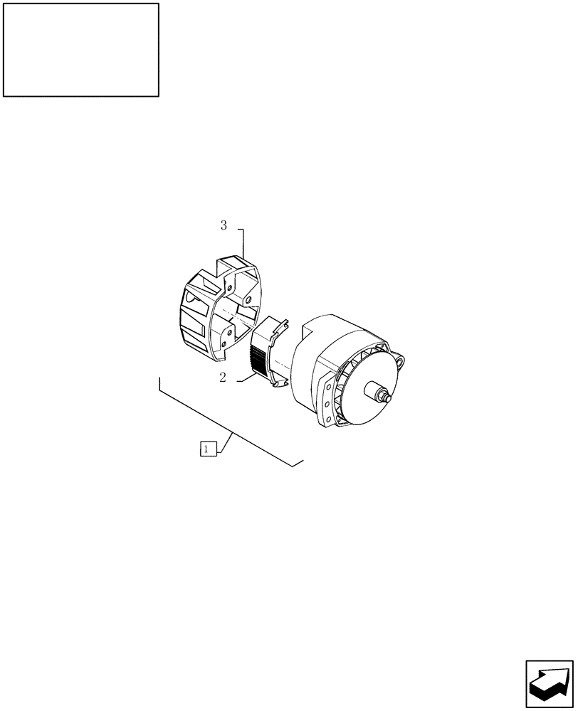 Схема запчастей Case IH AFX8010 - (A.30.A.82[3]) - ALTERNATOR - PIN HAJ106401 AND AFTER A - Distribution Systems