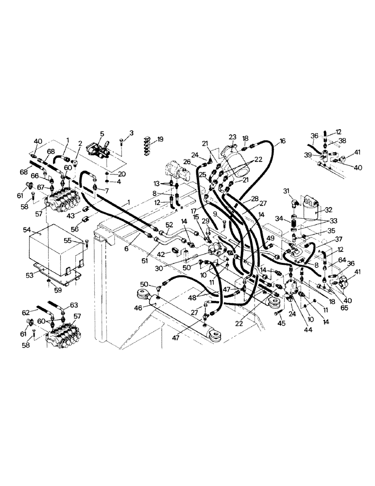 Схема запчастей Case IH ST470 - (08-02) - HYDRAULIC SYSTEM, LESS PUMP AND MOUNTING (07) - HYDRAULICS