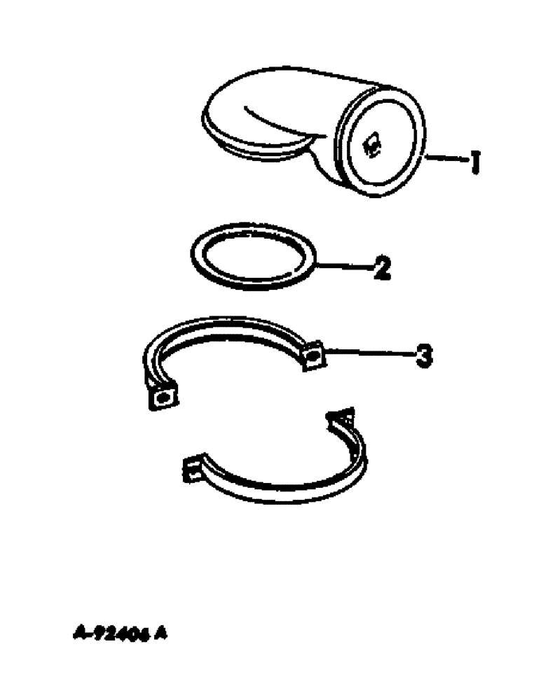 Схема запчастей Case IH 815 - (E-03) - FUEL SYSTEM, AIR HORN, USED WITH GASOLINE AND LP GAS ENGINES (02) - FUEL SYSTEM