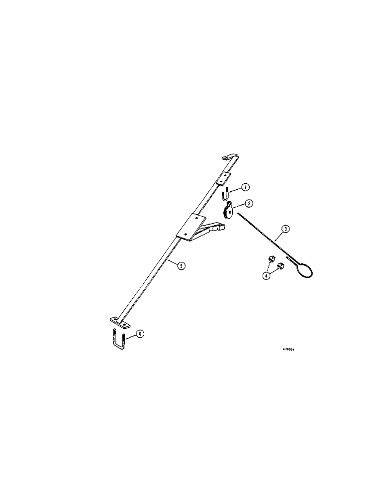 Схема запчастей Case IH FC-SERIES - (22) - MECHANICAL WING LIFT, FC AND FCM 180 