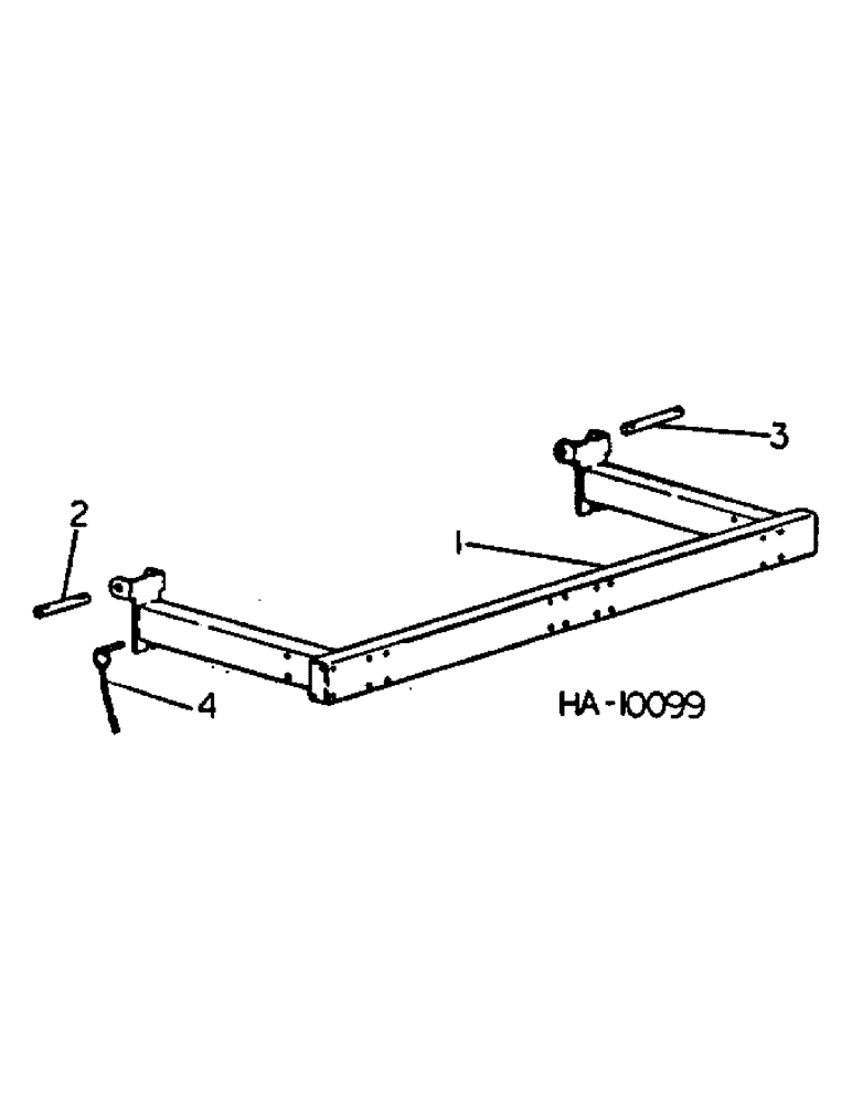 Схема запчастей Case IH 645 - (E-8) - 645 VIBRA CHISEL, DIRECT MOUNTED, C-FRAME 