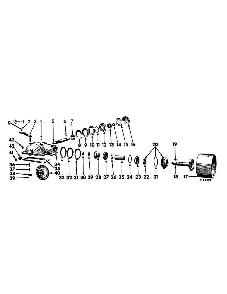 Схема запчастей Case IH 460 - (120) - REAR FRAME & DRIVING MECHANISMS, SIDE MOUNTED BELT PULLEY, FARMALL 460 SERIES Rear Frame & Driving Mechanisms