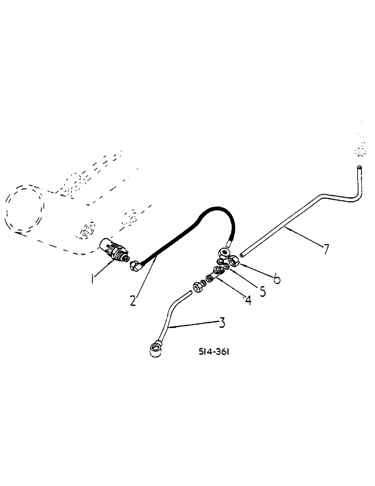 Схема запчастей Case IH 685 - (12-025) - THERMOSTART ATTACHMENT, BOSCH INJECTION, C R PUMP Power