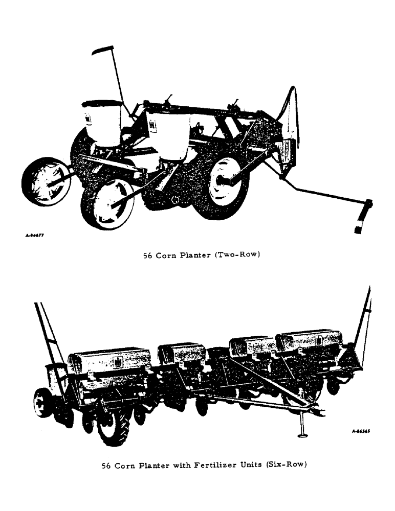 Схема запчастей Case IH 56-SERIES - (N-04) - 56 CORN PLANTER, 56 CORN PLANTER WITH FERTILIZER UNITS 