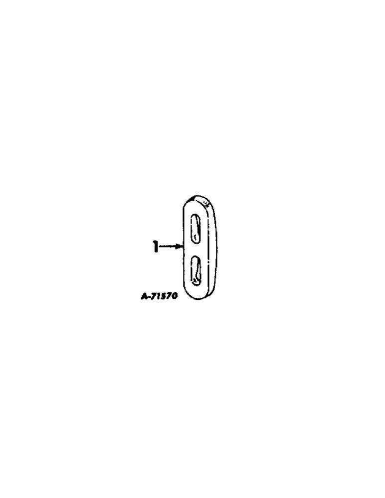 Схема запчастей Case IH 53 - (F-21[B]) - SWEEP ADJUSTING WEDGE 
