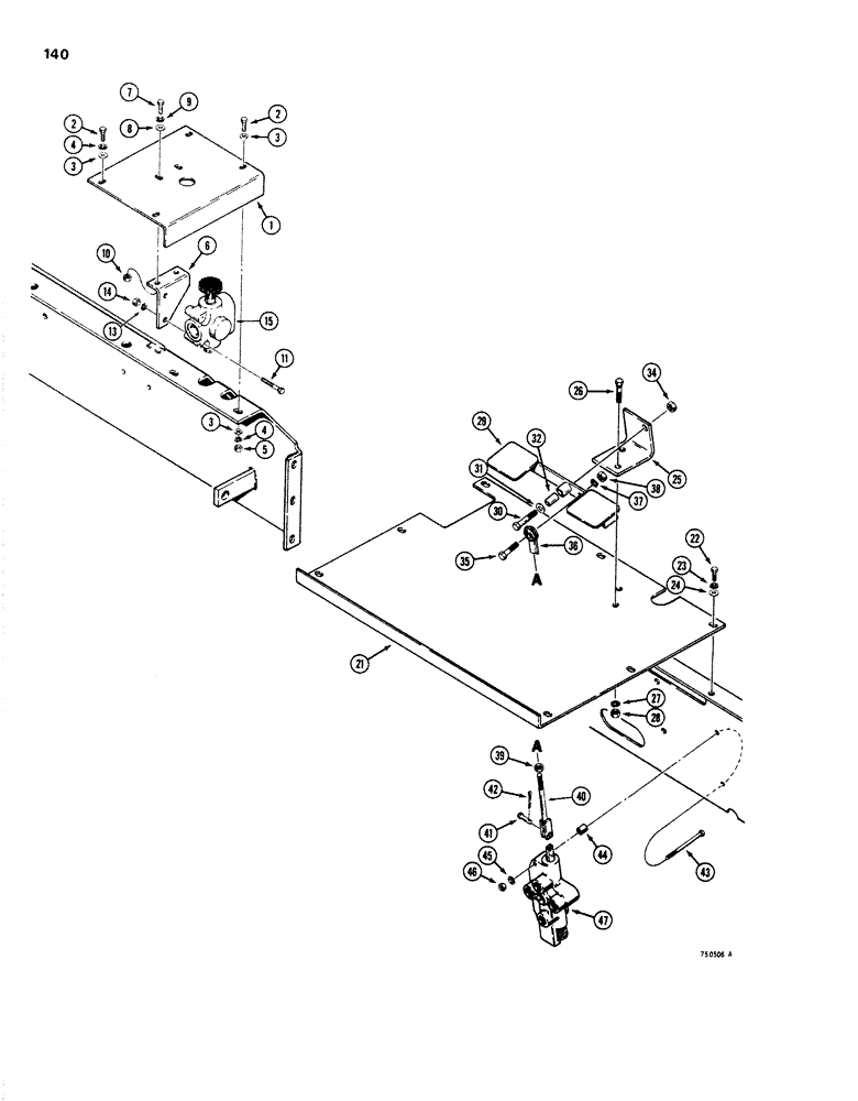 Схема запчастей Case IH 1830 - (140) - AUXILIARY HYDRAULIC CIRCUITS, USED WITH CESSNA VALVE, DIVERTER VALVES AND MOUNTING (35) - HYDRAULIC SYSTEMS