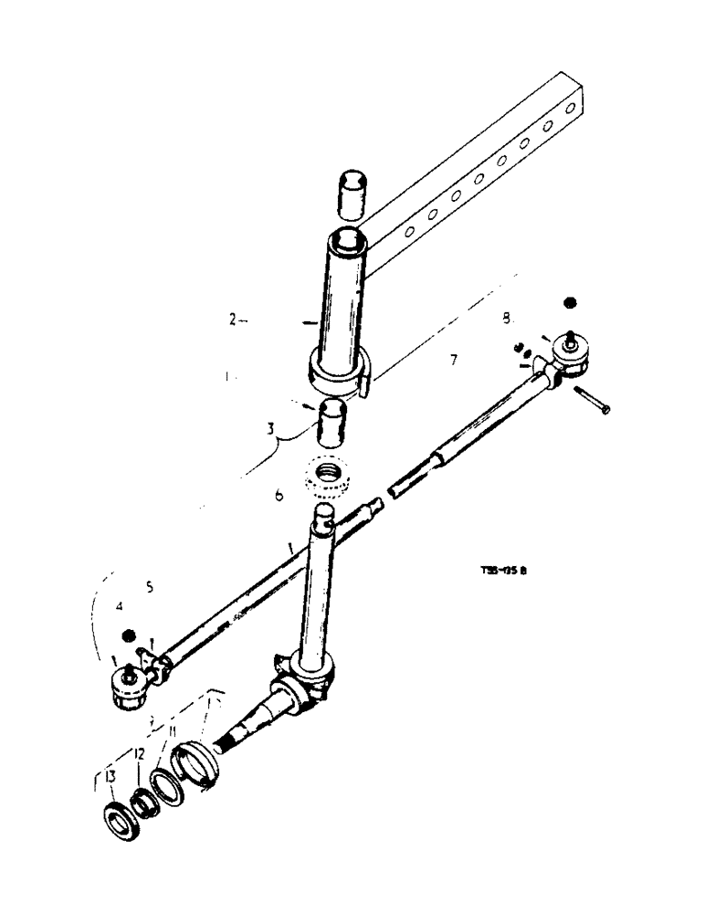 Схема запчастей Case IH 434 - (7-02) - FRONT AXLE EXTENSION AND STEERING KNUCKLES - HIGH CLEARANCE (88) - ACCESSORIES