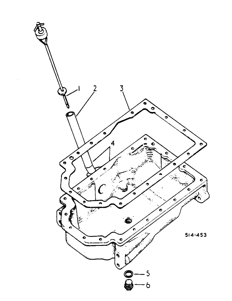 Схема запчастей Case IH 385 - (0F12-2) - CRANKCASE OIL PAN Power