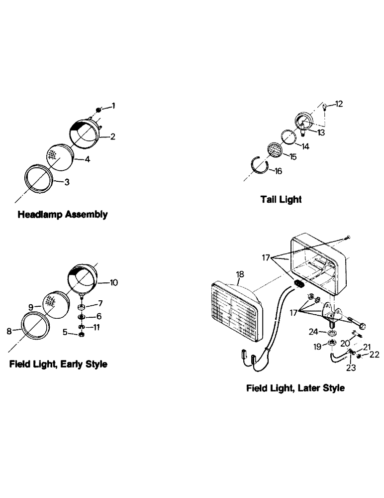 Схема запчастей Case IH ST220 - (02-28) - LIGHTS (06) - ELECTRICAL