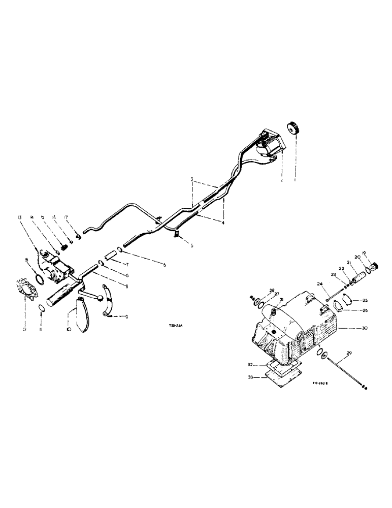 Схема запчастей Case IH 276 - (5-10) - HYDRAULIC LIFT ATTACHMENT, FOR USE WITH REMOTE CYLINDERS (08) - HYDRAULICS