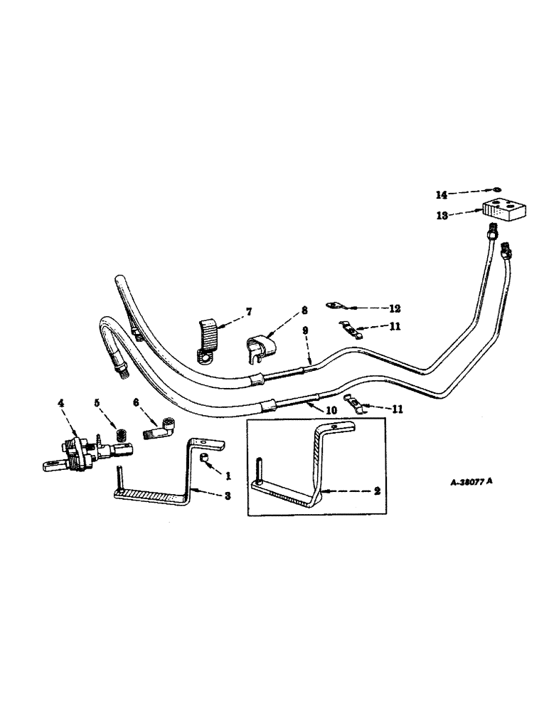 Схема запчастей Case IH 400-SERIES - (361) - HYDRAULIC SYSTEM, HYDRAULIC EQUIPMENT, SPECIAL, REMOTE CONTROL ADAPTER (07) - HYDRAULIC SYSTEM