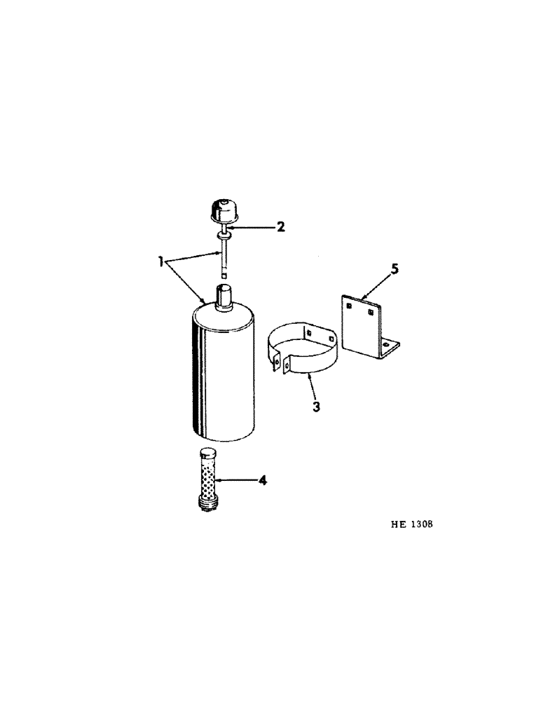 Схема запчастей Case IH 230 - (10-09) - HYDRAULICS, HYDRAULIC RESERVOIR (07) - HYDRAULICS