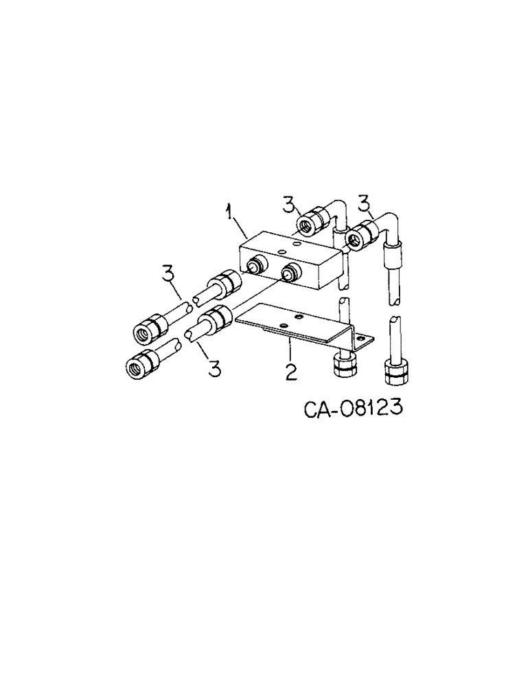 Схема запчастей Case IH 800 - (05-36) - WHEELS, ALTERATING CHECK VALVE, UNITS H, J, K, L, N, P, Q, R, U, V, Z, AA AND AB (06) - POWER TRAIN