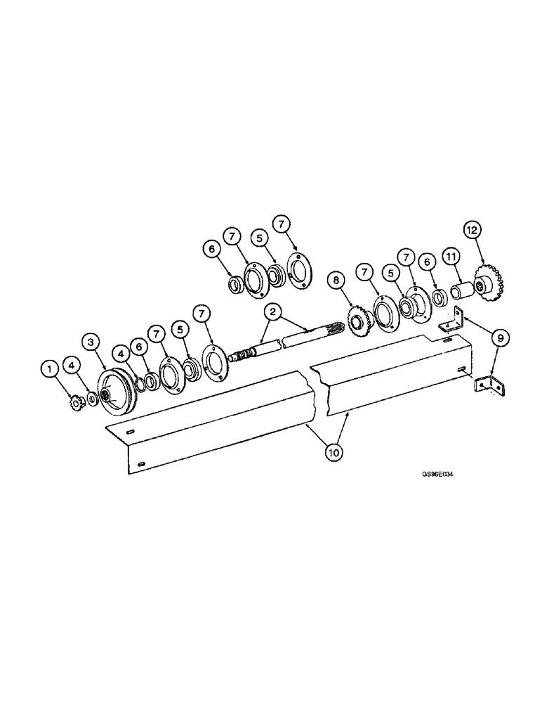 Схема запчастей Case IH INTERNATIONAL - (3-10) - HEADER DRIVE 10.5 FOOT HEADERS BUILT PRIOR TO 1979, 12.5, 14.5, 16.5 & 19.5 FT HEADERS PRIOR TO 1979 (03) - MAIN GEARBOX