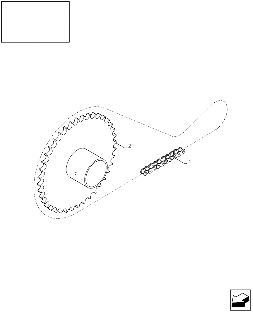 Схема запчастей Case IH 2050 - (18.84113158[01]) - DIA : LOW RPM TINE AUGER (18) - ACCESSORIES