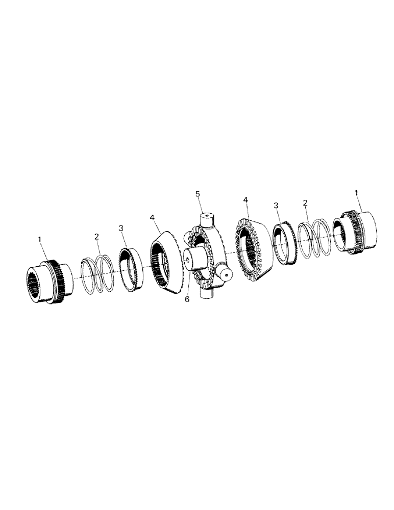 Схема запчастей Case IH ST210 - (10-11) - NO SPIN DIFFERENTIAL Options & Miscellaneous